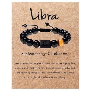 Libra Zodiac Bracelet.